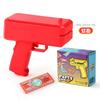 New And Peculiar Electric Money Spray Gun Money Gun Cartoon Money Spray Toy Banknote Gun Party Wedding Shooting Money