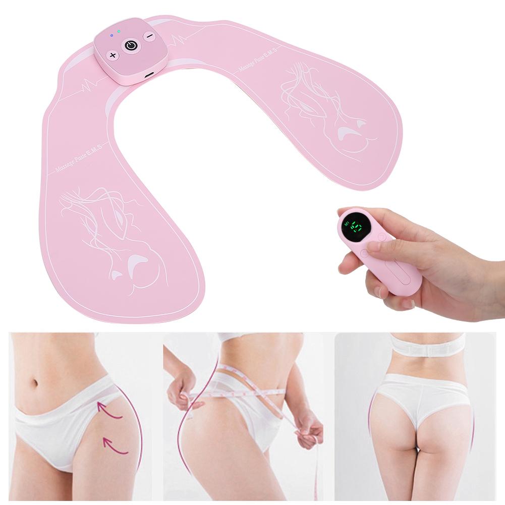 Wireless EMS Hip Trainer Remote Control Smart Buttock Lifting Massage StimulatorPink