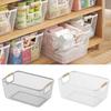 Metal Iron Mesh Basket Rectangle Sundries Container Vegetable Fruit Snack Holder  Home Organizer