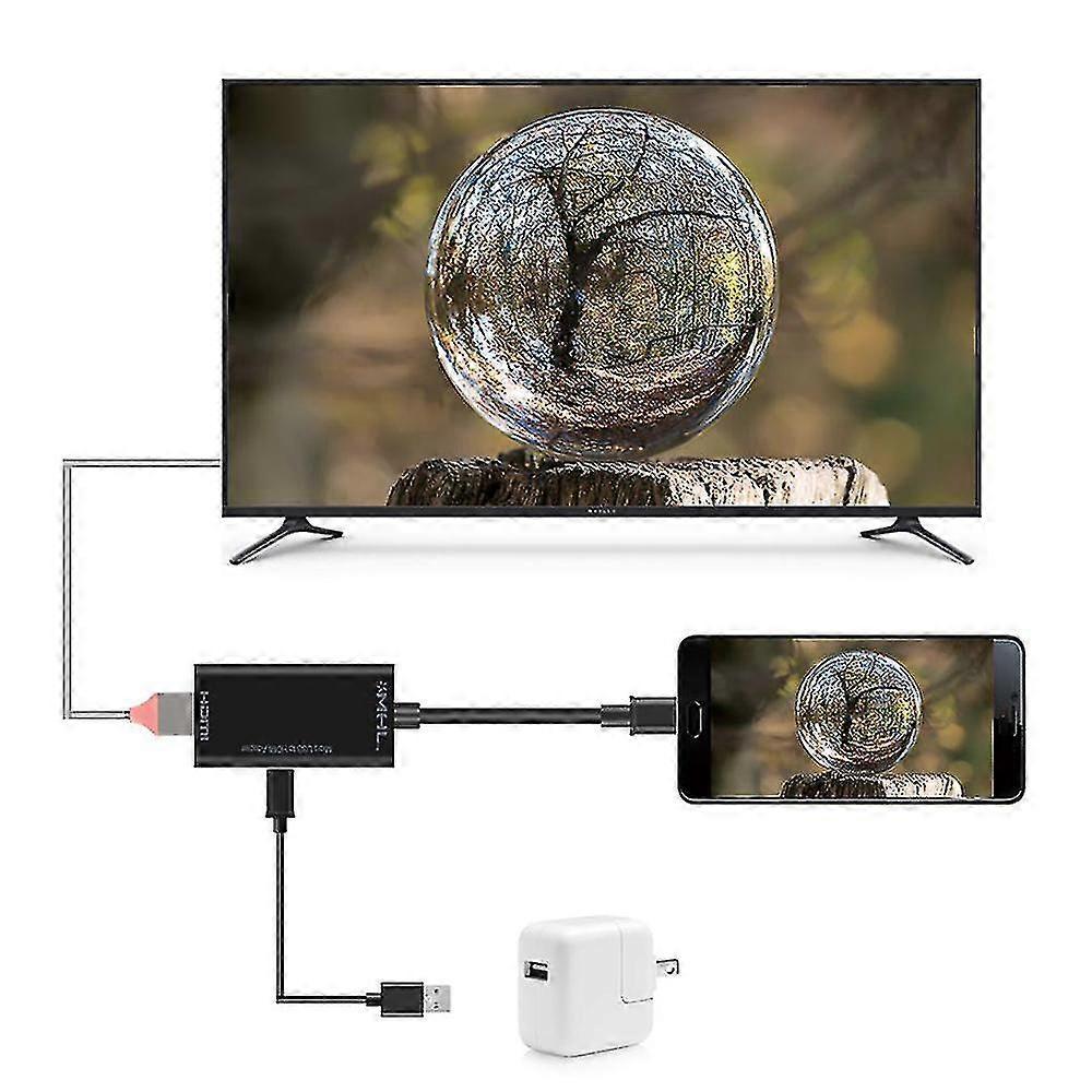 Micro Usb To Hdmi Adapter Converter Cable Conversion Cable For Hd Tv Android Phone