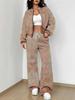 Bohemian Style Explosive Set Autumn and Winter New European and American Women's Clothing Ethnic Style Printing Women