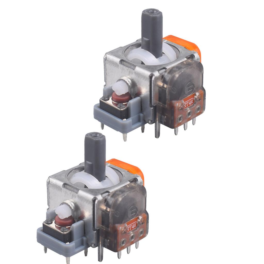 2Pcs TMR Hall Effect Joystick 3D Analog Stick Sensor Module Repair Part for PS4/PS5/Switch Pro/Xbox One Controller