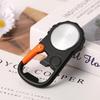 Carabiner Watch Clip Climbing Watch Analog Display Waterproof Pocket Watch Pendant Watch Watch for Backpack - Birthday Anniversary Christmas