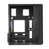 Boîtier pc micro atx - mars gaming - mc300 noir - verre trempé - 3 ventilateurs frgb - total-mesh