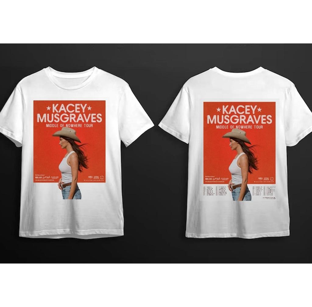 Kacey Musgraves Middle of Nowhere Tour 2026 Graphic T-Shirt