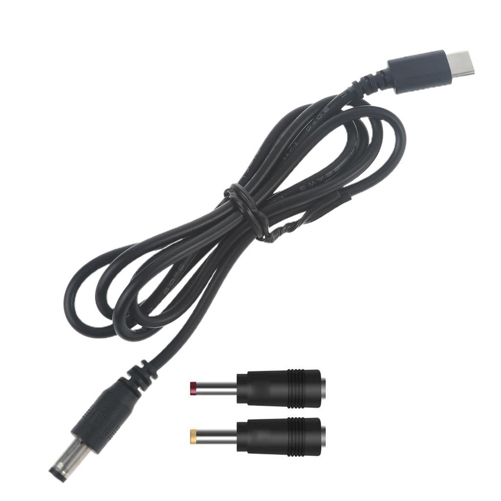 USB C Type C to 12V 5.5x2.1mm 4.0x1.7mm 3.5x1.35mm PD Trigger Power Supply Cable