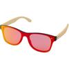 "Tan" Yellow Sunglasses with Bamboo Temples