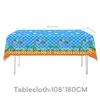 Sonic Theme Disposable Party Tablecloth Decoration