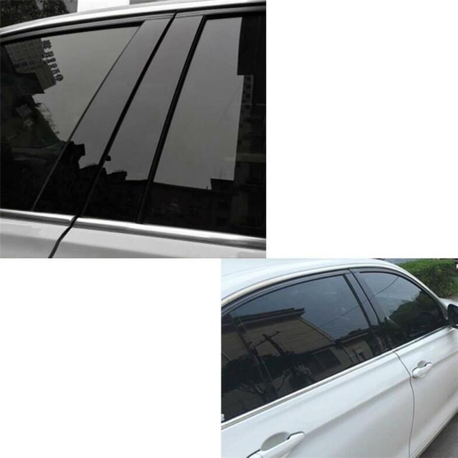 Tento seznam je pro jednu sadu černých předřezaných ochranných lišt sloupků, speciálně navržených pro Honda Accord 2013-2017.