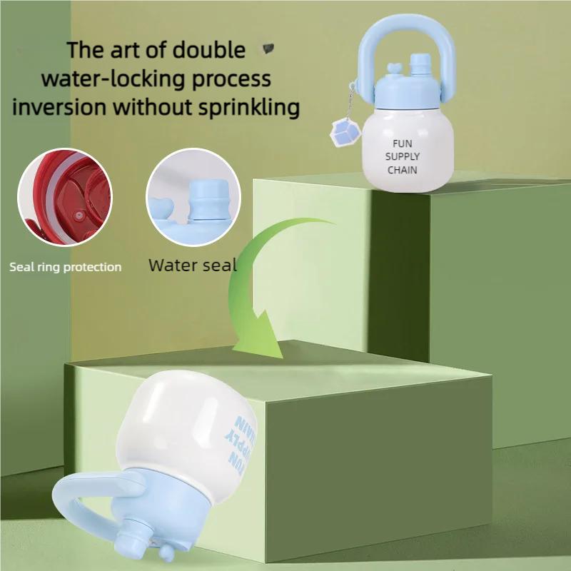 316 Stainless Steel Portable Teapot Insulated Cup, New Large Capacity Double Mouth Portable Teapot Large Belly Water Cup