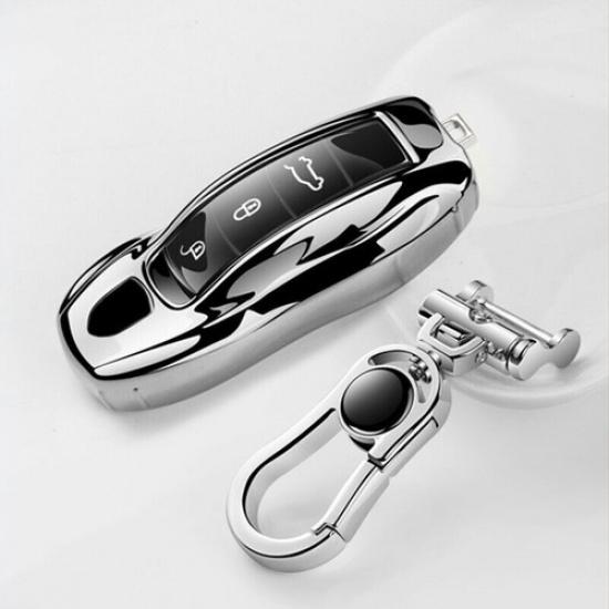 For Porsche Panamera Cayenne Macan Soft TPU Car Remote Key Cover Case Fob Shell