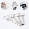 1/2/5PCS Eyeglass Screwdriver Watch Repair Kit with Keychain Portable Hand Tools Precision Screwdriver Tools