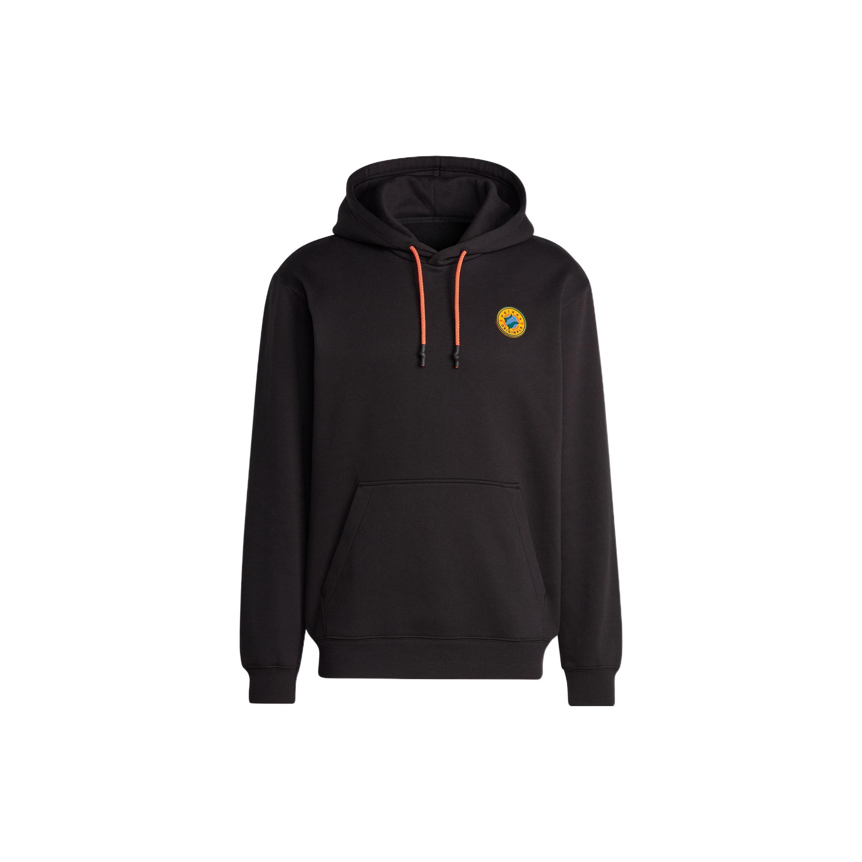 adidas originals Wander Hour Pullover Hoodie Black Men s II8477 S