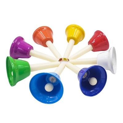 Dr. Muse 8-note Handbell Set OR, Mixed Colors, Korean Toy Supplies