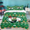 Celtics Logo 3pcs Bedding Set,Including 1pc Duvet Cover And 2pcs Pillowcases Perfect Gift for Christmas,Ideal for Bedroom, Dormitory