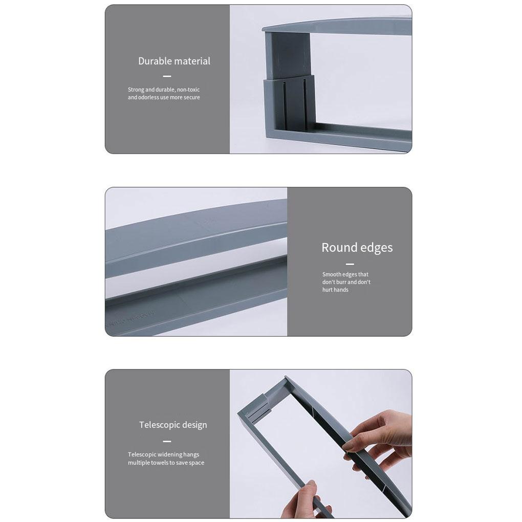 Hanging Shoes Rack Holder Wall Organizer Self-Adhesive Hangers Space Saving Bathroom Kitchen Entryway Boots Sneakers Heels