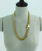 Sexto [Necklace][Surgical Steel] 135 Rdc Chain Necklace Gold