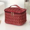 Bolsa de maquillaje de gran capacidad, nueva bolsa de almacenamiento de cosméticos de gran capacidad, bolsa de maquillaje portátil, bolsa de maquillaje de viaje de alta gama, bolsa de almacenamiento de mano para mujeres