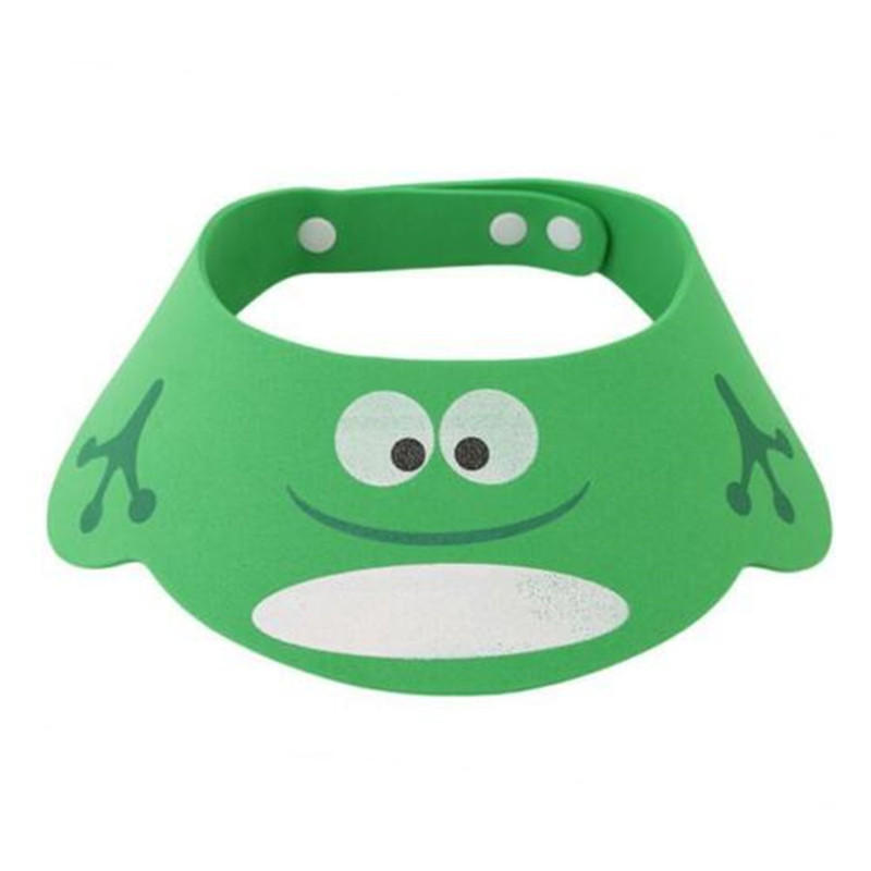 Verstellbare Mütze für Kleinkinder und Kinder zum Baden und Duschen, zum Waschen von Haaren, direktes Visier für die Babypflege