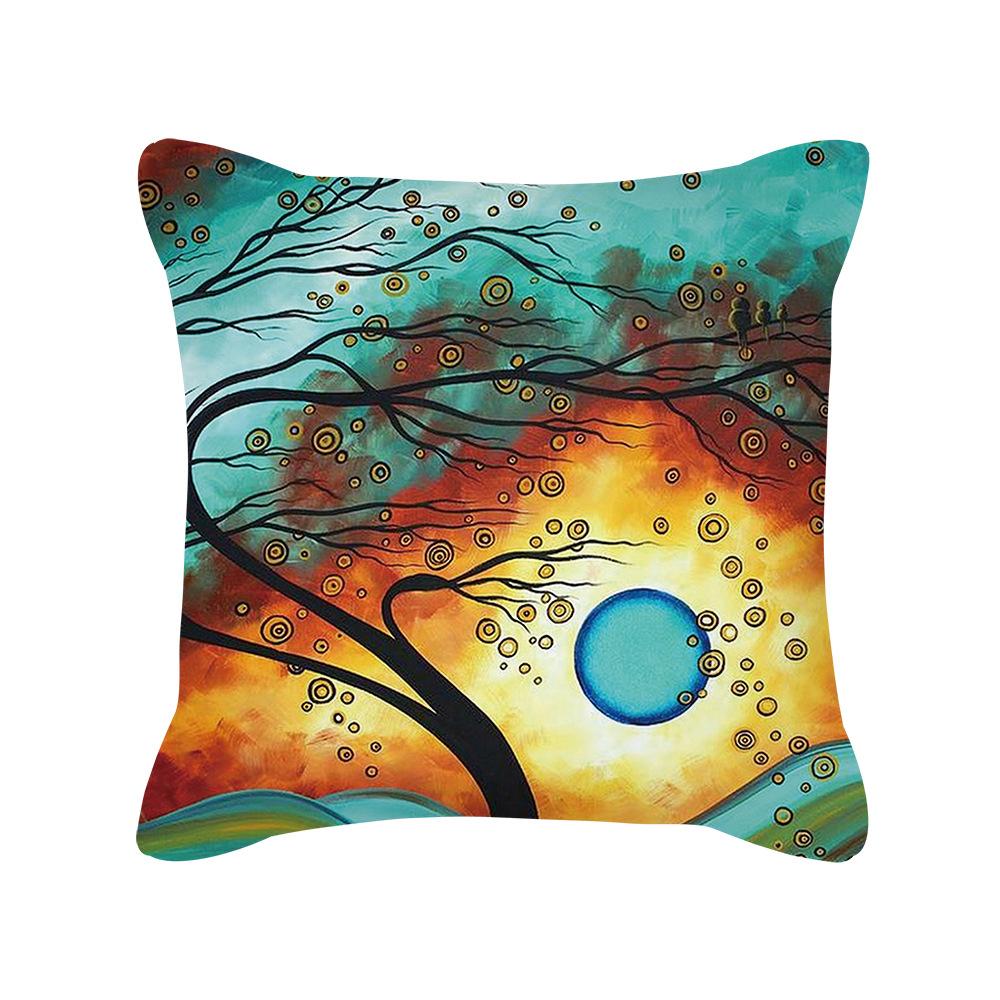 Nordischer Ins Schlichter Stil Kissenbezug Van Gogh Ölgemälde Aquarelldruck Kissenbezug Neues Zuhause