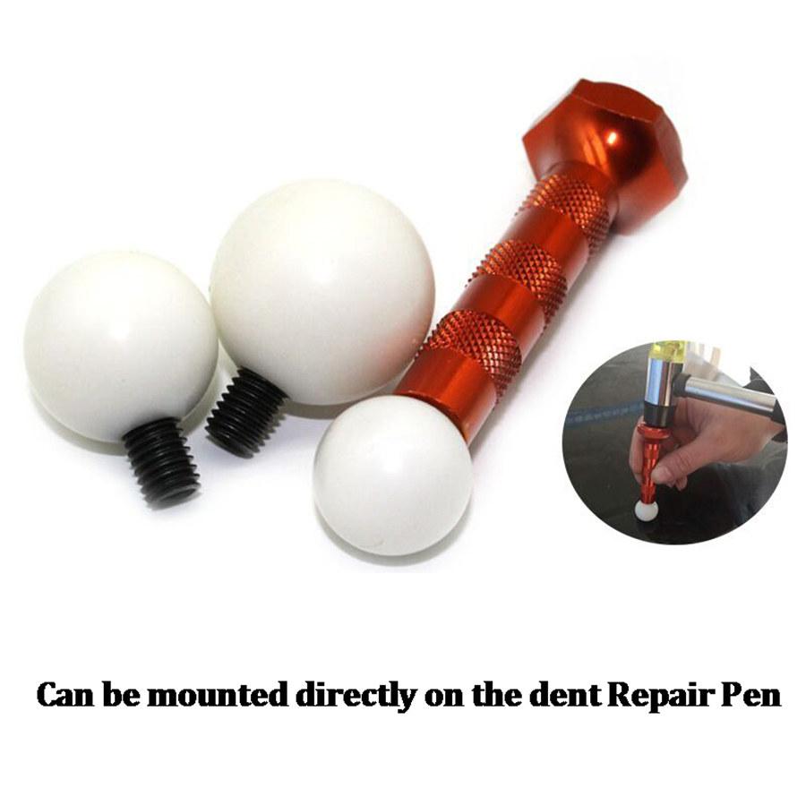 M8 Screw Nylon Round Tip for Car Dent Repair Tools Dent Repair Pen Hook Ball kit Rod Accessory Round Ball Tips