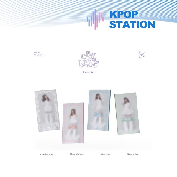 [Pre-order] QWER - 4th Mini Ablum [CEREMONY] (Booklet Ver.) RANDOM