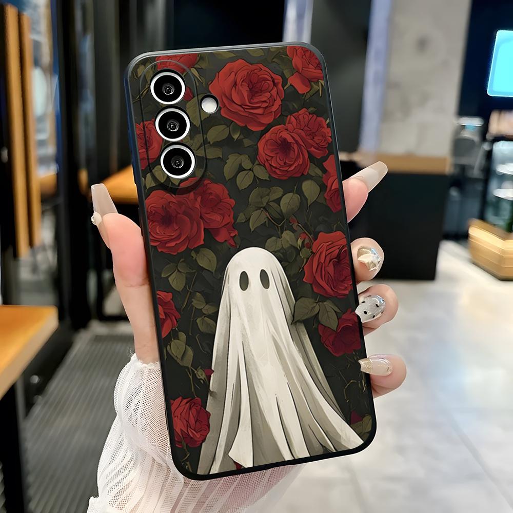 Süße Geister Halloween Handyhülle Für Samsung A25 A13 A33 5G A54 A36 A35 A56 A52 A14 Stoßfeste Weiche Hülle