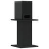 Speaker Stands 2 Pcs Black Engineered Wood