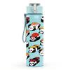 1PC Colorful Panda Toy Collection Pattern 750ml Color Plastic Sports Water Bottle Leakproof Flip Straw Lid Suitable for Sports Office Home Use