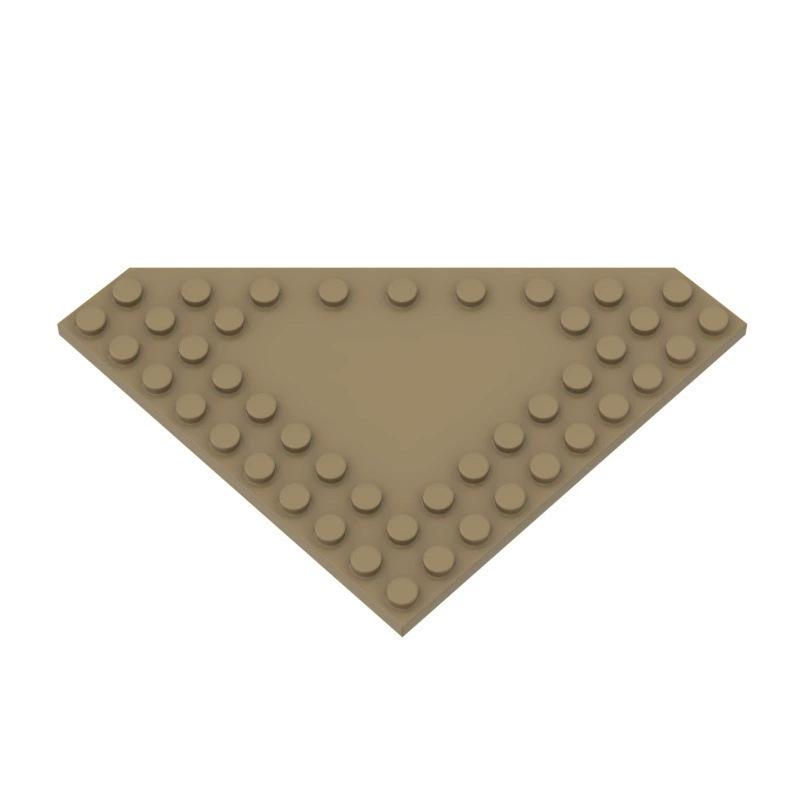 10x10 Wedge Plate Special 50g - Compatible Building Block Spare Parts