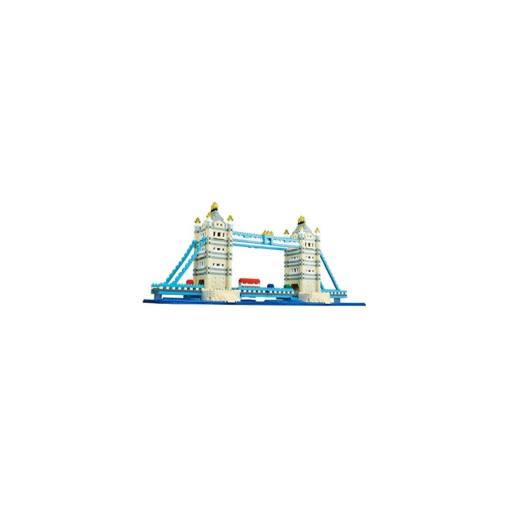 Nanoblock Tower Bridge Deluxe Edition Building Set NB-045 with Detailed Design and Miniature Architecture