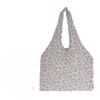 Magic Stretch Bubble Pleated Tote Bag Reusable Washable Multifunctional Shopping Bag for Travel Daily Use