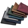 Padrão Escuro Toalha de Bolso Tendência Homem Cavalheiro Roupa Negócios Casamento Terno Discreto Elegante Simples Liso Lenço Quadrado 24*24Cm