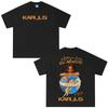 Karol G Viajando Por El Mundo Tropitour 2026 Print T-shirt Men Women Fashion Y2K Shirt Summer Casual Loose Cotton T-shirts