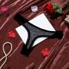 Transparent Mesh Briefs Women Low Waist Romantic T Panties Mesh Sheer Lace Thong  Ladies Girls Gift
