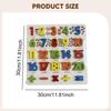 Set Color Recognition Board Game Blocks Early Learning Toys Kids Ages 3-5 Preschoolers