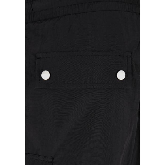Short cargo - Urban Classics - Noir - XL - 100% Polyester - Taille élastique - Poches cargo