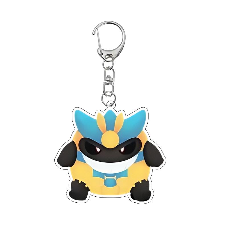 Anime Cartoon Gengar Halloween Day Acrylic Keychain Kawaii Pocket Figure All Saints' Day Creative Pendant Decoration Gifts Toys