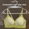 Small Bust Push Up Seamless Fixed Cup Bra, Soft Support Lifting Wireless Bra