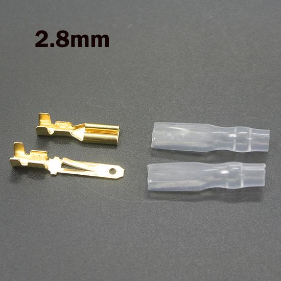 315Pcs Female Male Spade Crimp Terminals  Sleeve Wire Wrap Connector for 2.8mm 6.3mm 4.8mm