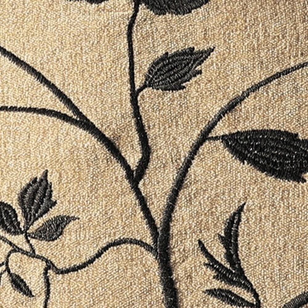 Französische Retro-Kissenhülle Weiche Luxus-Stempelkissenhülle Hautfreundlich Verdickte Lendenkissenhülle Wohnzimmer