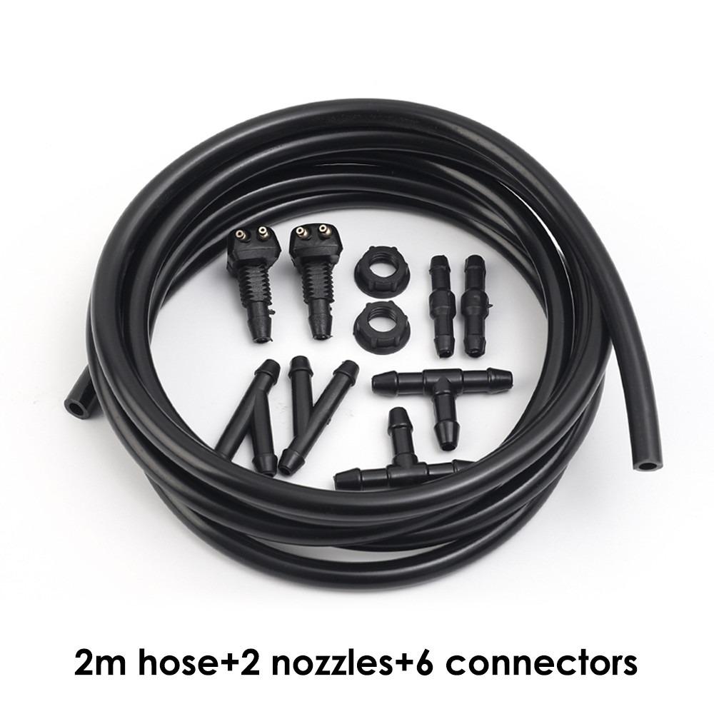 Plastic Windshield Washer Nozzles Adjustable Spray Windshield Spray Jets Automotive Maintenance