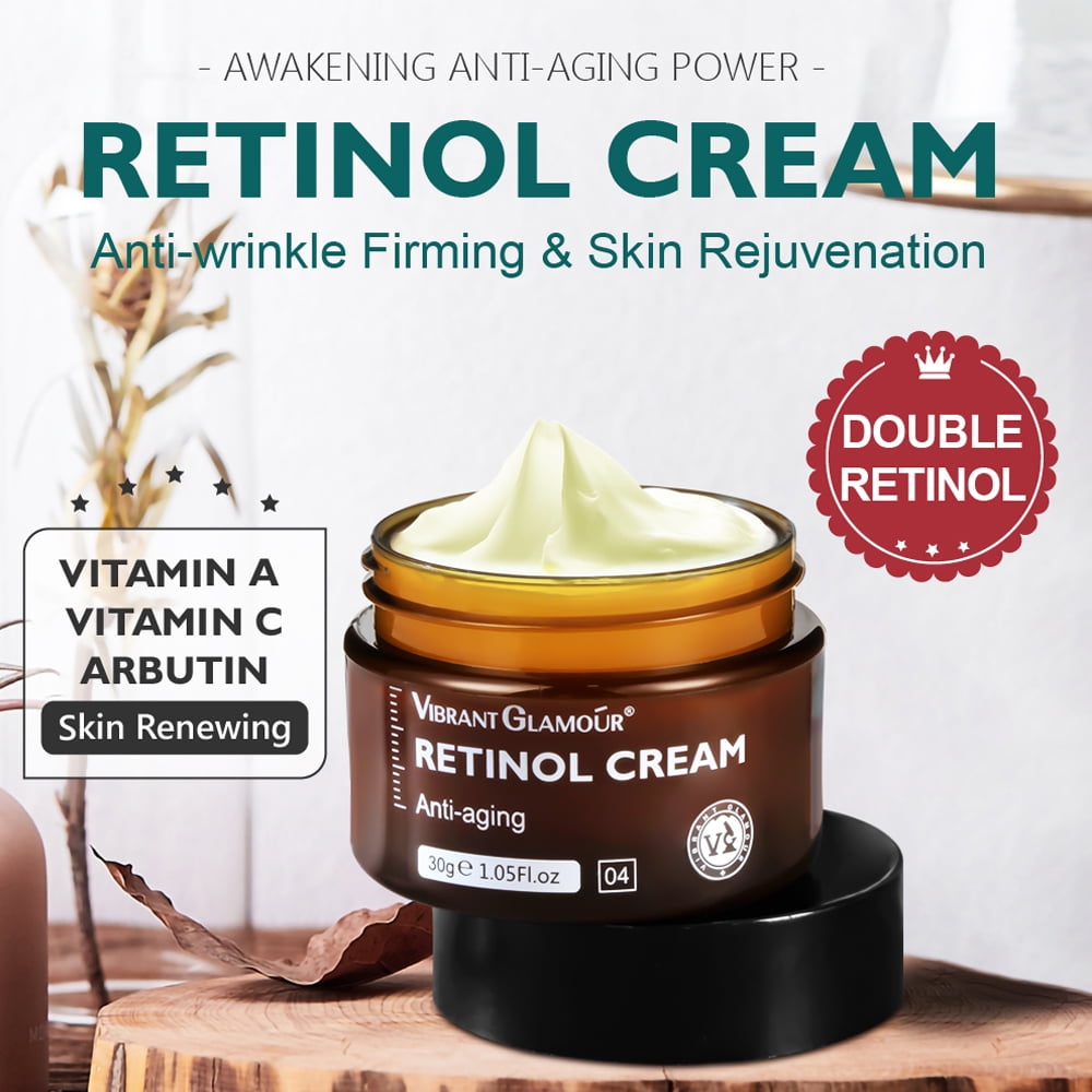Hisome Retinol Moisturizer Cream For Face   Firming Anti Aging Women Face Cream  