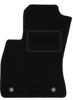 Driver's Mat Black For: Opel Combo D 0 (2011-2018)