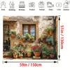 1pc Italy Tuscany Street Old Wallflower Background Photography Italy Old Town Medieval Architecture Summer Background Wedding