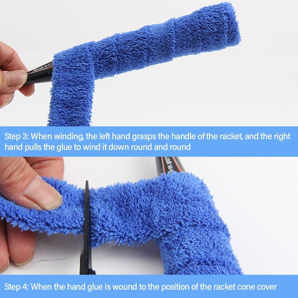 Tape Shock Absorption Towel Sweat Band Badminton Racket Overgrips Fishing Rod Tennis Paddle