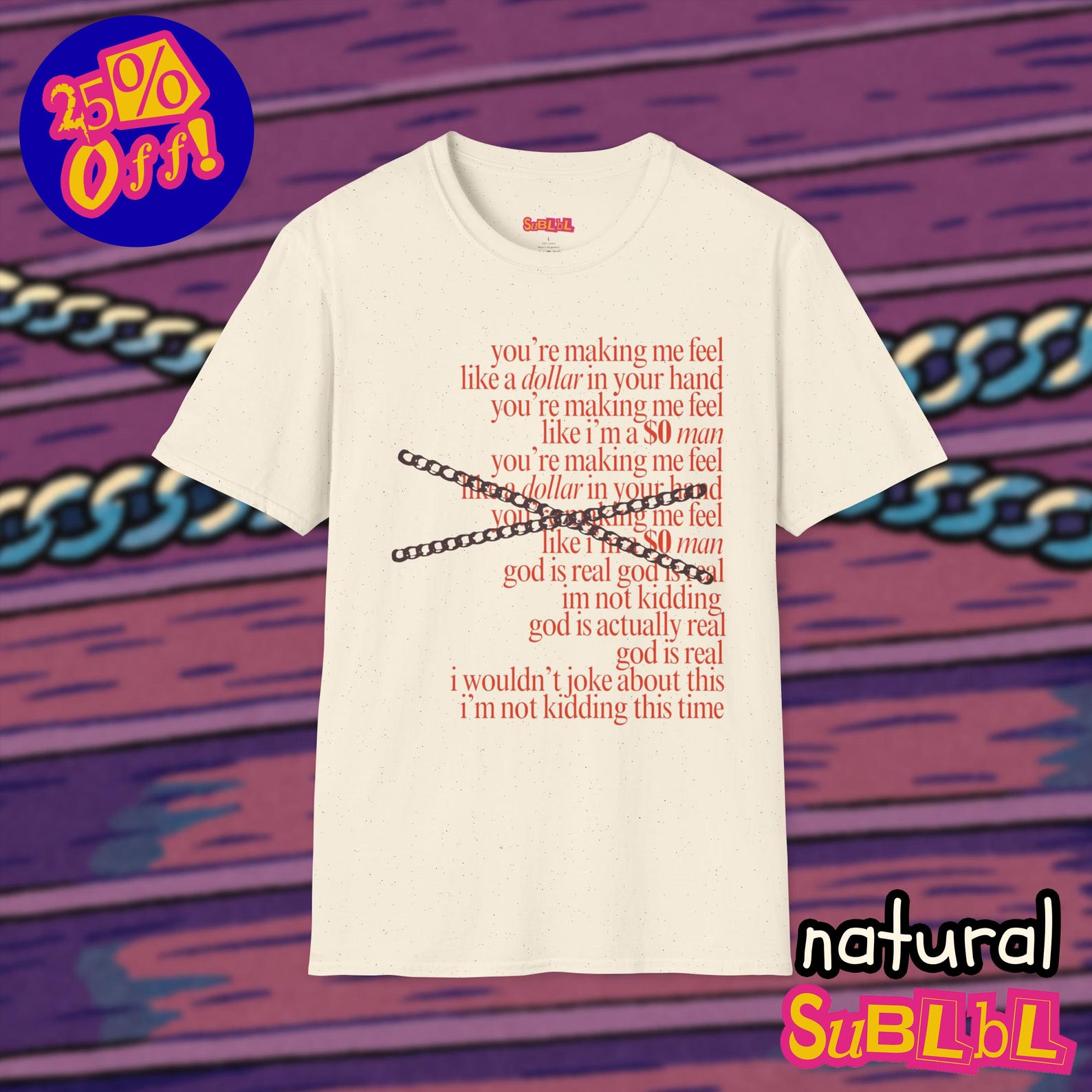 Cameron Winter God is Real T-Shirt, Cameron Winter Lyrics Shirt, 0 Dollar Song Tee, Cameron Winter Graphic Shirt, Indie Rock Merch 4XL