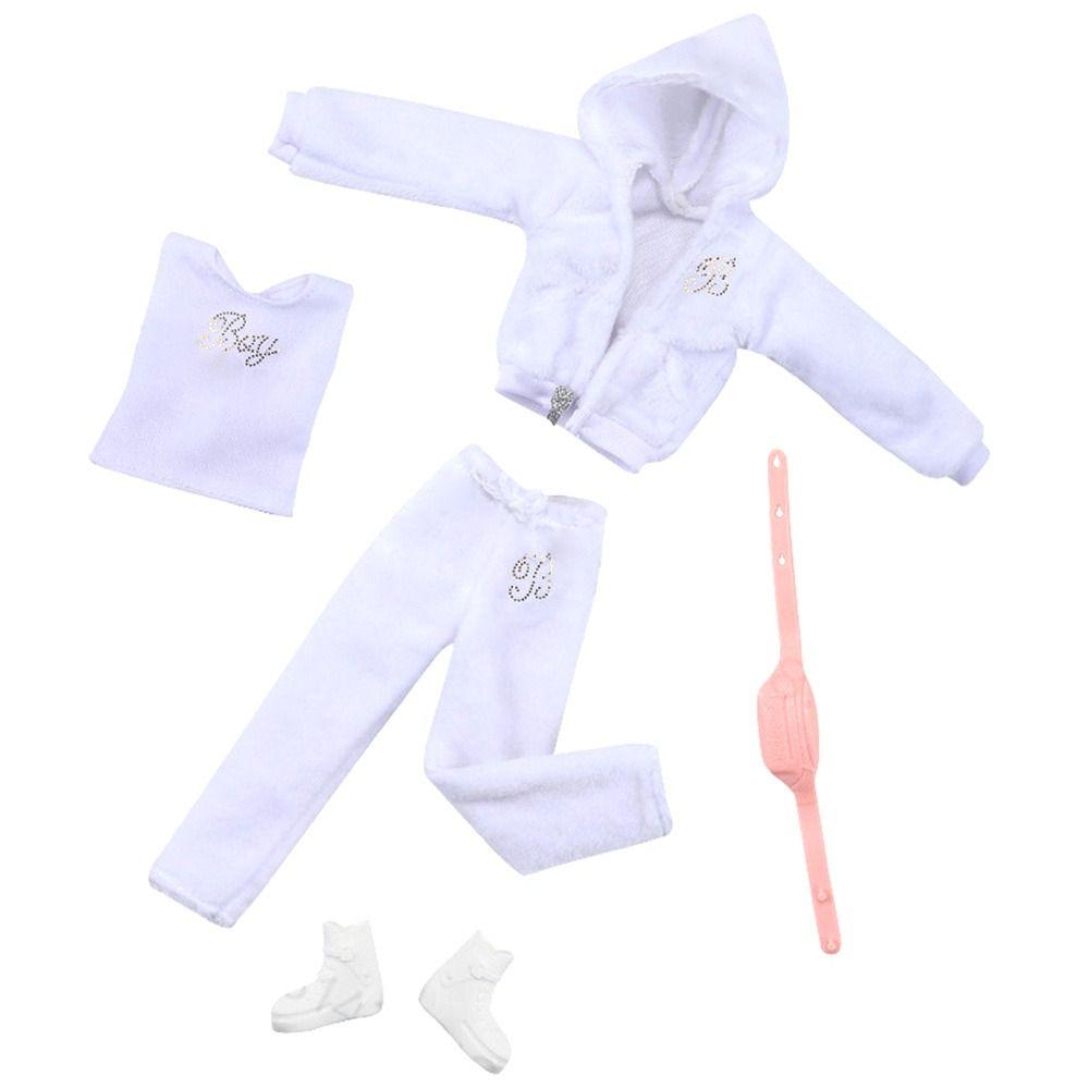 9 Styles Male/Female Doll Clothing 2024 Velvet Sportswear Caps Handmade Clothes  30CM Doll