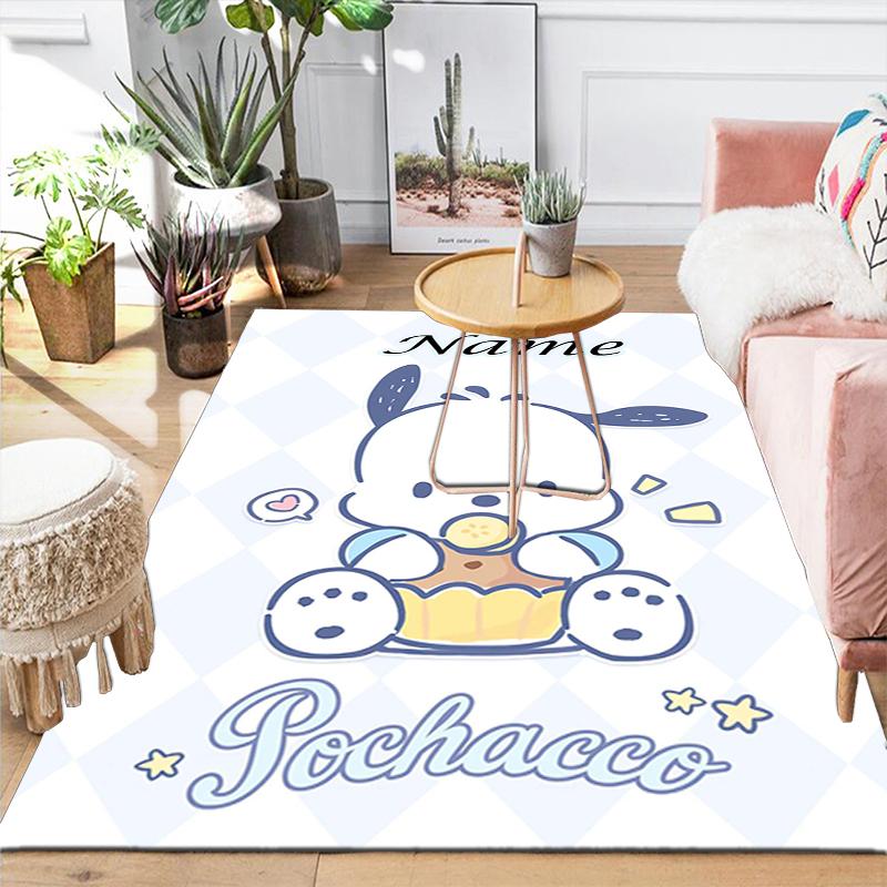 Custom 1Pc Pochacco'S Sweet Adventure Rug Office Carpet Indoor Outdoor Entrance Doormat Nonslip Soft And Comfortable Living Room D491522