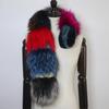 Women Winter Thick Keep Warm Real Fox Fur Scarf Natural Soft Fluffy Fur Scarves Lady Fashion Colorful Real Fox Fur Mufflers